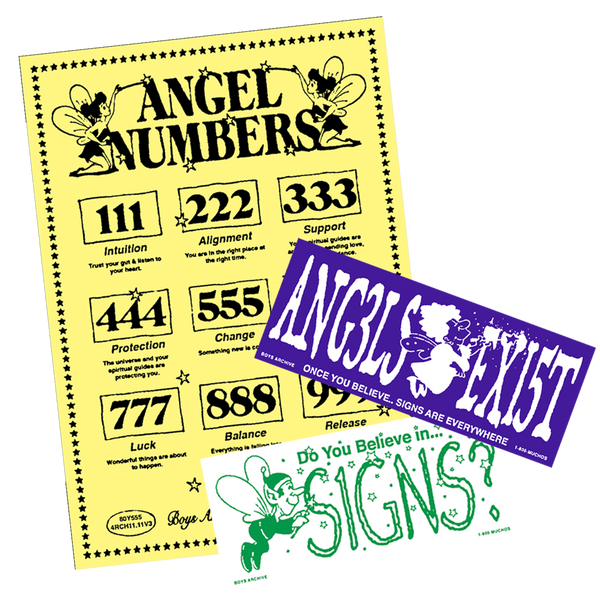Angel Sticker & Print Pack